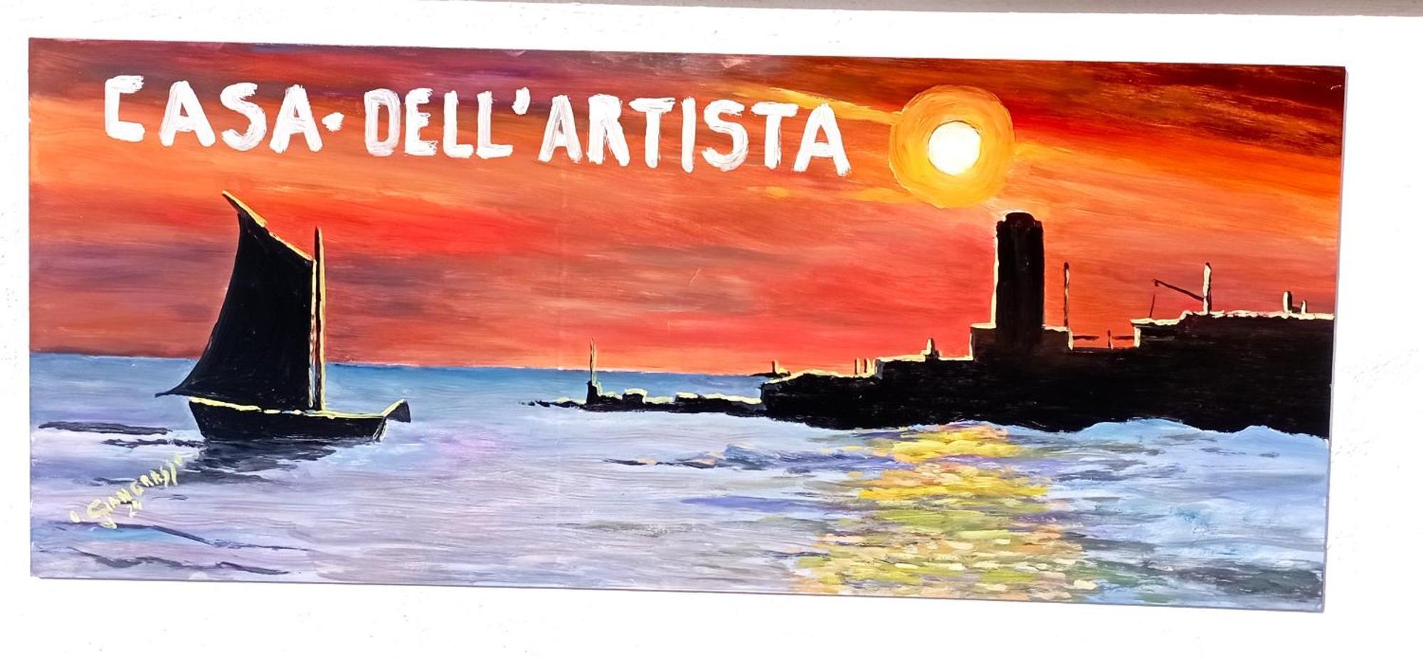 A Casa Dell' Artista Villa Fiumicino Exteriör bild