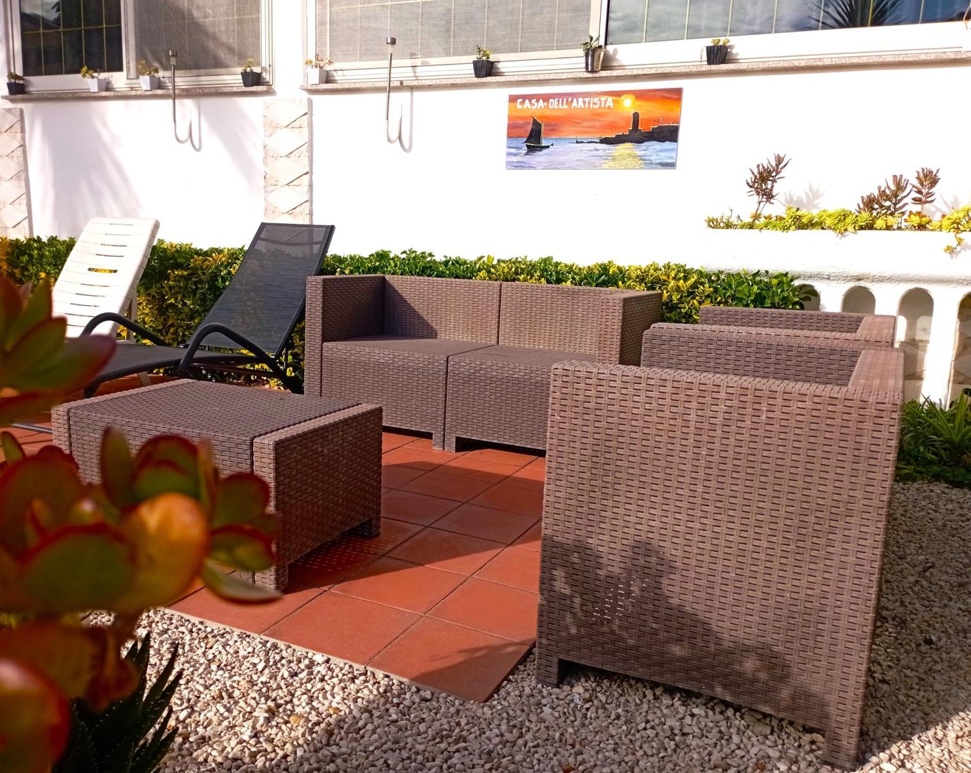 A Casa Dell' Artista Villa Fiumicino Exteriör bild